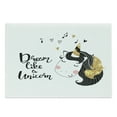thumbnail image 1 of Saying Cutting Board, Print of Dream Like a Unicorn Calligraphy with Music Horned Horse, Decorative Tempered Glass Cutting and Serving Board, in 3 Sizes, by Ambesonne, 1 of 2