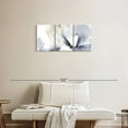 thumbnail image 2 of Elephant Stock Wave Break Ii Wall Art - Horizontal Multi Panel Canvas - Living Room Wall Decor - Abstract Multi Panel - White And Blue Decor By Jennifer Goldberger - 32" x 15", 2 of 8