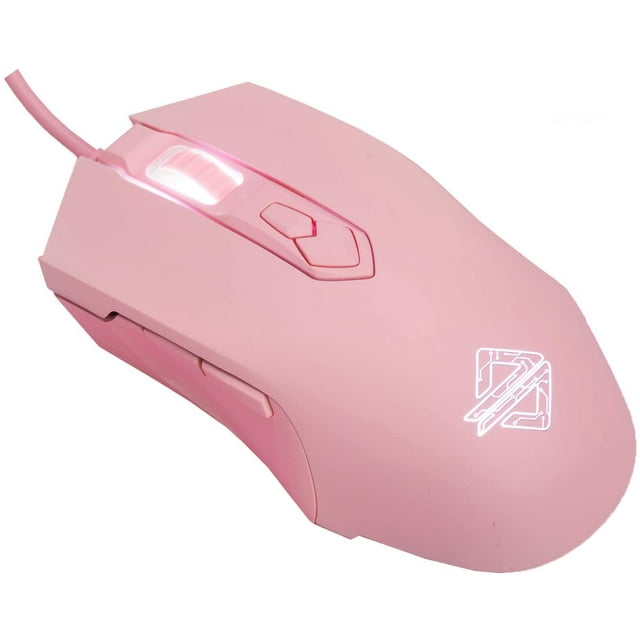 Souris de Jeu Filaire, 7 Boutons Programmables, Souris d'Ordinateur Rétroéclairée à DEL RVB, 200-4800 DPI Réglables, Convient à Windows/Mac OS/Linux