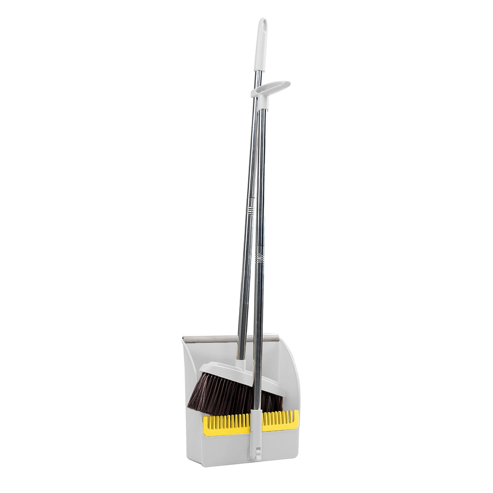 EGNMCR Cleaning Supplies, Sweeping Brooms And Dustpan Set For Home,Brooms And Dustpan Set, Brooms Dustpan Set, Brooms And Dustpan Combo For Office, Stand Up Brooms And Dustpan portable broom
