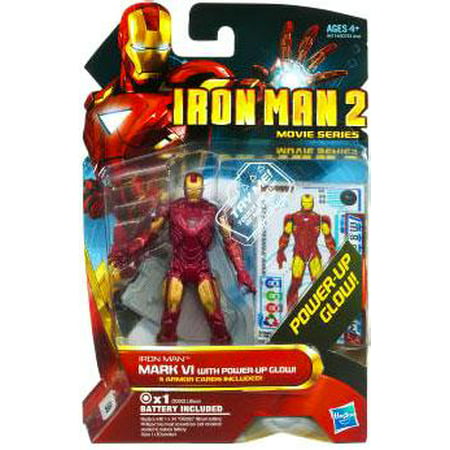 Iron Man 2 Movie Series Iron Man Mark VI With Power Up Glow 4