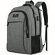 thumbnail image 1 of Mochila antirrobo para portátil de 18 pulgadas para hombre, impermeable, de gran capacidad, funcional, para viajes, escuela, negocios (gris) kaili Sencillez, 1 of 5