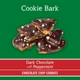 thumbnail image 3 of 2 Pack Tate's Bake Shop Holiday Cookie Bark, Chocolate Chip Cookies with Dark Chocolate and Peppermint, Limited Edition, 4.6 oz ea, 3 of 9