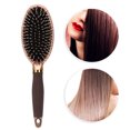 thumbnail image 4 of Hairbrush Comb Hair Styling Comb Massage Hairbrush Massage Hairbrush Comb Hairbrush Comb Anti-Slip Rubber Handle Hair Styling Modeling Massage Hairbrush Comb Gold, 4 of 8