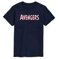 thumbnail image 2 of Marvel The Avengers - Cast - Adult Short Sleeve Graphic T-Shirt, 2 of 5