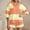 Yellow, variant on MAIHAN Women Casual Outfits Spring Outfits for Women Short Sleeve Tops Shorts Trendy 2 Piece Summer Shorts Set Casual Two-Piece Outfit