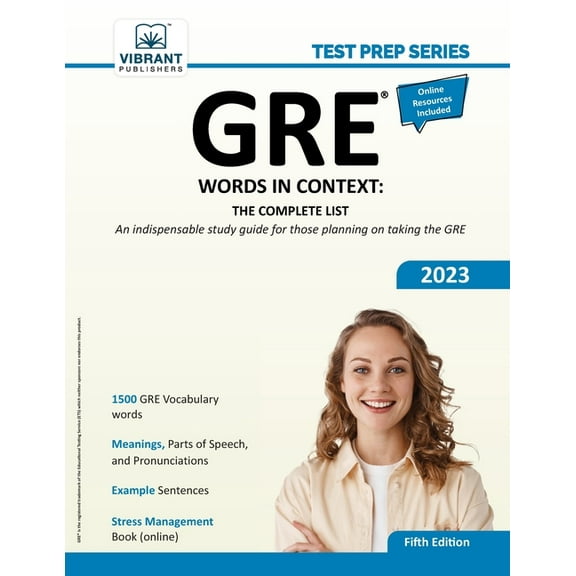 GRE Words In Context: The Complete List, (Paperback)