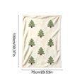 thumbnail image 3 of Christmas Print Throw Blanket, Festive Holiday Pattern Cover, Soft Cozy for Sofa Couch Bed Home Decor, 3 of 6