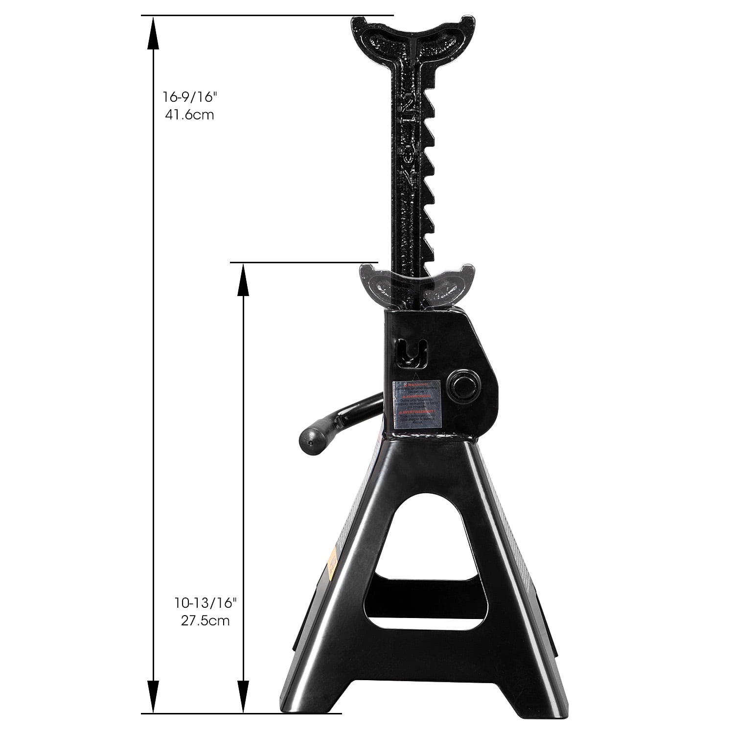 Torin Hydraulic Trolley Service/Floor Jack Combo with 2 Jack Stands, 2 Ton (4,000 lb) Capacity, Black, W8201-B