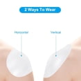 thumbnail image 7 of 2 Pairs Silicone Shoulder Pads,Reusable Breathable Shoulder Pads for Womens Clothing,Clear Anti-Slip Shoulder Push-Up Pads,Transparent Soft Adhesive Shoulders Pad, 7 of 7