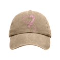 thumbnail image 3 of Miaoju Cancer Baseball Caps Cancer Awareness Accessories Adults Women Men Pink Ribbon Embroidered Hats Gifts, 3 of 5