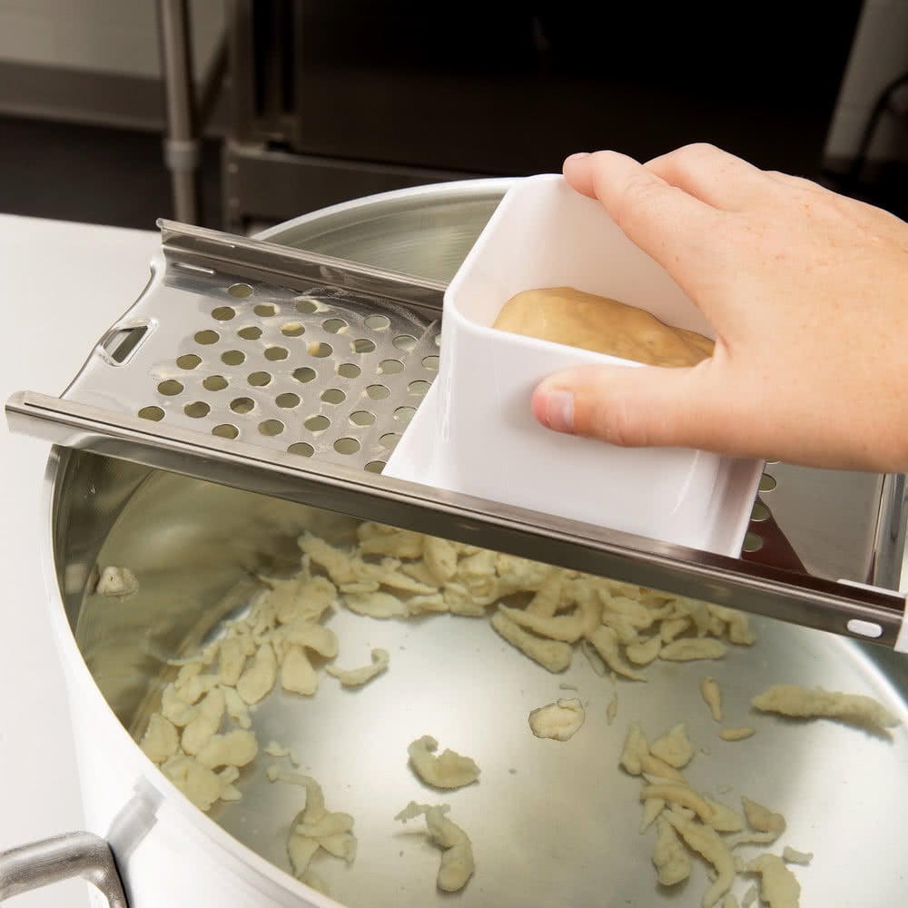 13-Inches HIC Spaetzle Noodle Dumpling Maker with Safety Pusher