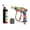 A, variant on Graffiti Foam Cannon Pro: 6.69" Quick-Connect Adjustable Snow Foam Spray Gun with 5-Nozzle Kit for High-Pressure Car Wash A