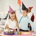 thumbnail image 5 of 1 juego de decoraciones para fiestas, sombreros de fiesta, coronas de papel, sombreros de cumpleaños coloridos, sombreros de cono, 5 of 5