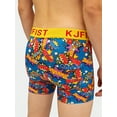 thumbnail image 3 of KJFISTMU Ultra-Soft Street Style Printed Men's Boxer Briefs Set - Novel Waistband Series - Four-Piece Set, 3 of 9