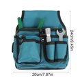 thumbnail image 4 of Tool Bag, Lightweight Electrician Storage Bag, Convenient Durable Waist Hanging For Home Electricians, 4 of 8