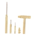 thumbnail image 4 of UPGRATOR Golden Multi-Tool Hammer Screwdriver Set Featuring 4 Screwdrivers for Repair Tasks, 4 of 8