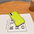 thumbnail image 3 of Allytechgroup Magnetic Translucent Back Case Cover for Apple iPhone 16 Plus, Rugged Bumper Heavy Duty Shockproof Anti-Scratch Protective Stylish Phone Case for Women Men, Green, 3 of 9