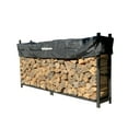 thumbnail image 4 of The Woodhaven 12 Foot Firewood Log Rack with Cover, 4 of 4