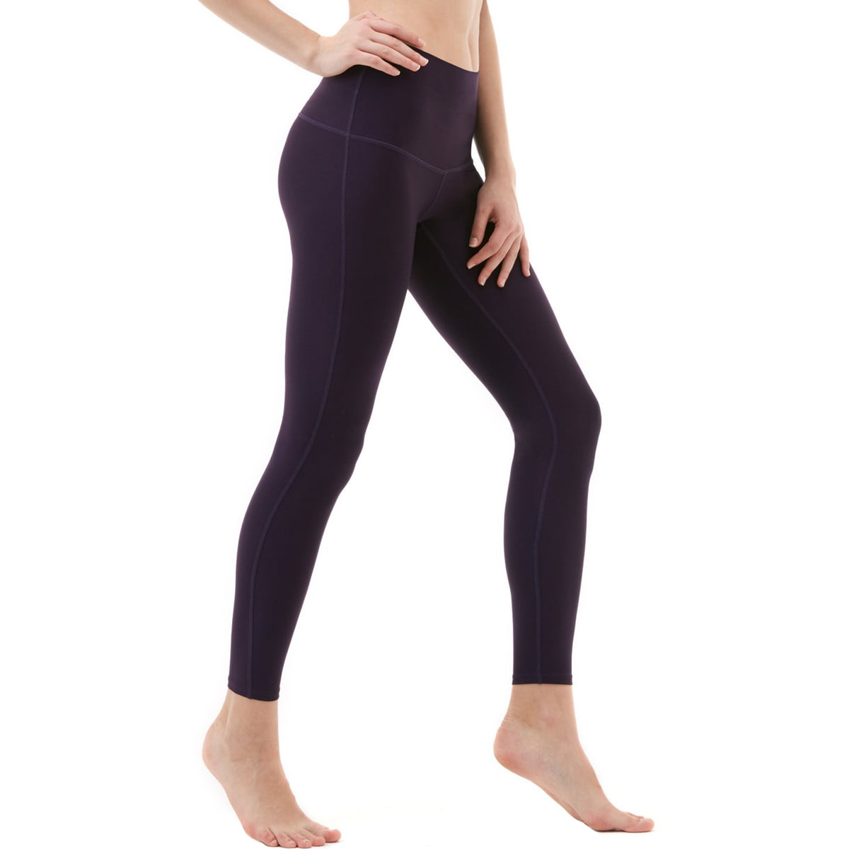 Tesla FYP42 Women's High-Waisted Ultra-Stretch Tummy Control Yoga Pants 