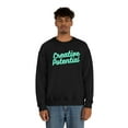 thumbnail image 4 of Creative Potential (Unisex Heavy Blend™ Crewneck Sweatshirt), 4 of 9