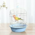 thumbnail image 6 of European Style Large Round Bird Cage Portable Outdoor Hanging Balcony Pet Home Travel Metal Aviary for Lovebirds Conures and Small Birds, 6 of 6