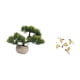 thumbnail image 5 of Árbol bonsái artificial,Bonsái artificial para decoración de escritorio o interior,Arte de pared de pájaro de madera,Adornos de pared de pájaros de madera para decoración del, 5 of 8
