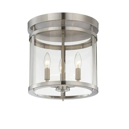 

Savoy House 6-1043-3-SN Penrose 3 Light Semi-Flush (13 W x 14 H)
