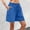 Blue, variant on HAIJIE Plus Size Swim Shorts Relaxed Fit High Waist Casual Cute Shorts Casual Shorts Going Out Shorts for Sister Women Summer 2026 Beach Vacation Clothes Spring Short
