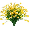 thumbnail image 1 of 8 piezas de flores artificiales para decoración, alcatraces amarillos, altura 36cm TUNC Sencillez, 1 of 5
