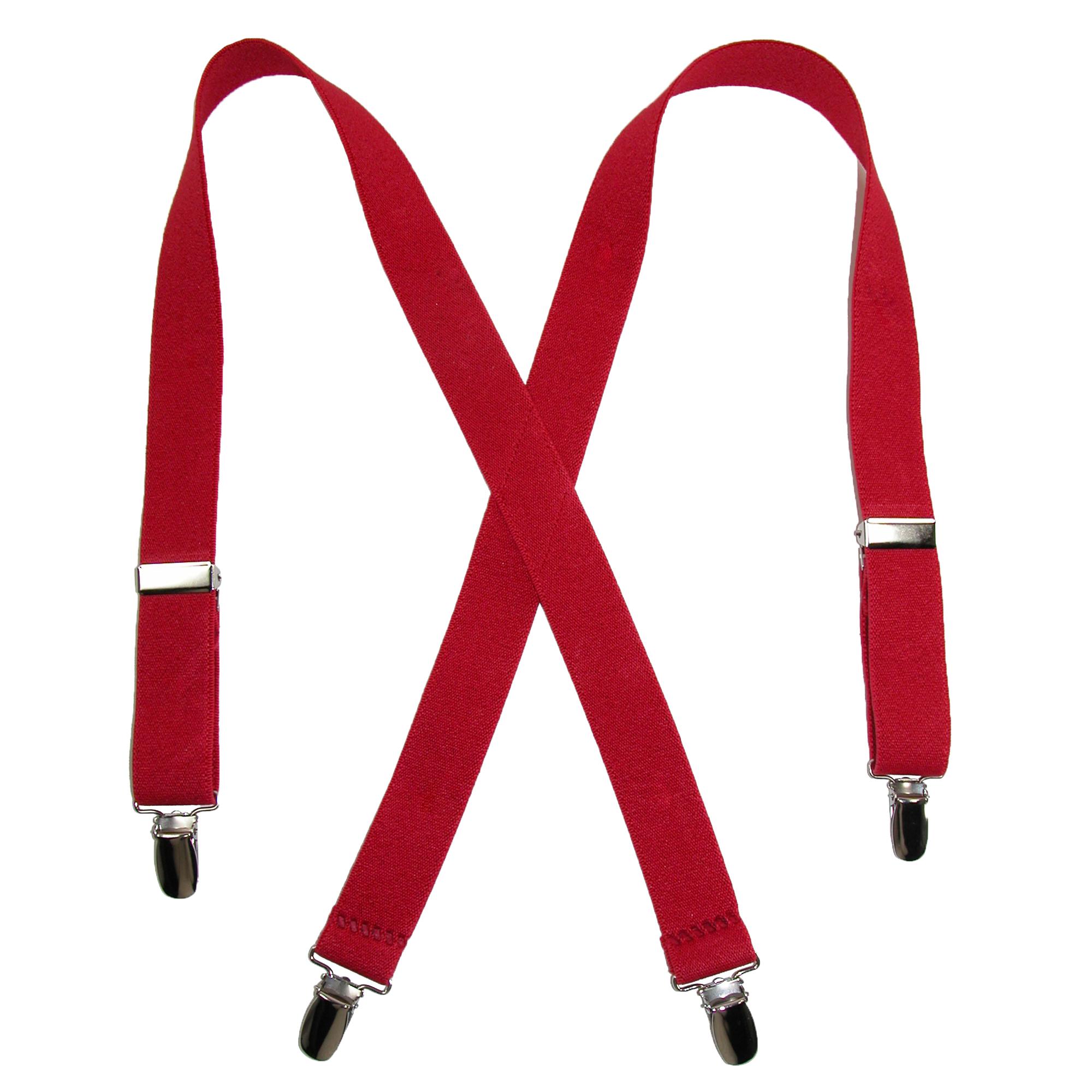 CTM Kids' Elastic ClipEnd 1 Inch Solid Suspenders Walmart Canada