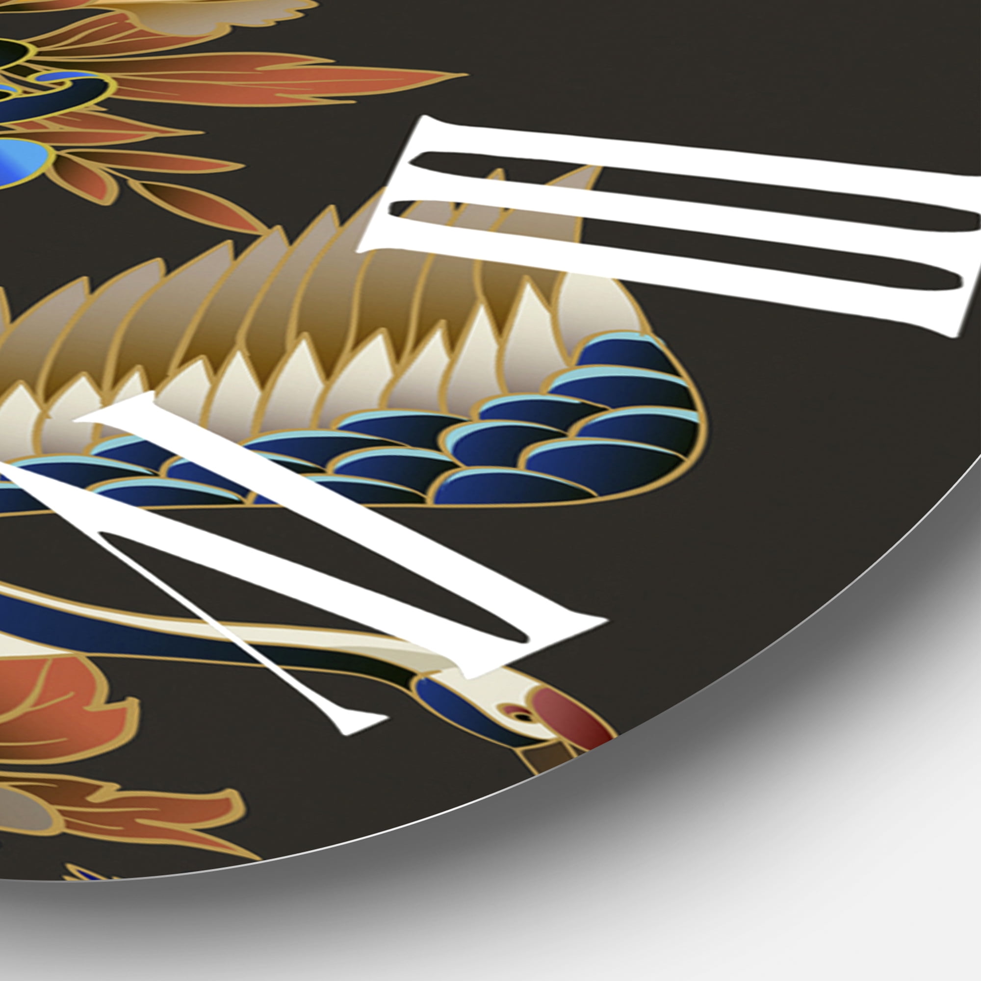 Designart 1 in Traditional Wall Clock