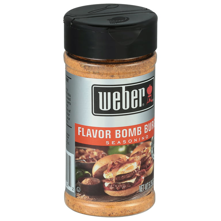 Weber Flavor Bomb Burger Seasoning, 6.75 oz 