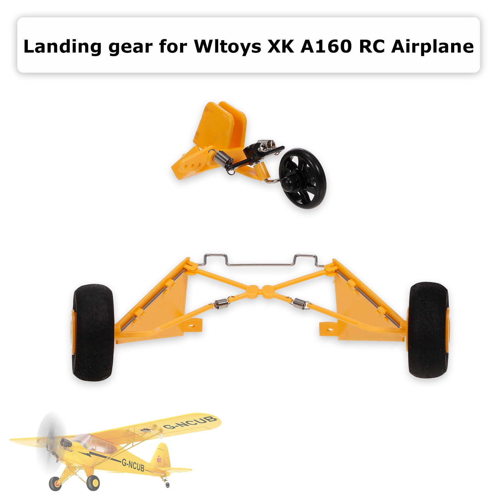 A160.0007 Train d'Atterrissage avant pour Wltoys XK A160 Avion RC Pièces de Rechange Accessoires de Planeur
