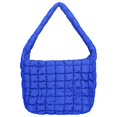 thumbnail image 2 of Spencer Women Puffer Shoulder Bag Quilted Tote Bag Lightweight Puffy Handbag Satchel Crossbody Bag for Girls, Blue, 2 of 13