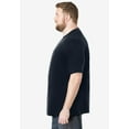 thumbnail image 3 of Boulder Creek By Kingsize Men's Big & Tall Heavyweight Jersey Crewneck T-Shirt, 3 of 5