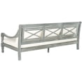 thumbnail image 3 of Safavieh Wood Modern Outdoor Daybed, Ash Gray/Beige, 3 of 5
