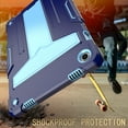 thumbnail image 5 of ELEHOLD Heavy Duty Rugged Case for Samsung Galaxy Tab A9 Plus 11 Inch (SM-X210/X215/X216/X218), Built-in Hidden Kickstand Shockproof Silicone Case Hybrid PC Cover for Galaxy Tab A9+,Navy Blue, 5 of 5