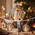 thumbnail image 5 of Light Up Sheep Christmas Ornament, 3.9 Inch Mini Story Ball with Holiday Scene for Tree Window Mantel Seasonal Decor, 5 of 6