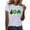 White, variant on Short Sleeve Blouses for Women Dressy,Saint Patrick's Day Shirts Women Funny Shamrock Graphic Print Irish T Shirt Spring Casual Short Sleeve Crew Neck Tee Tops