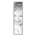 thumbnail image 2 of ArtToFrames 12" x 45" Silver Square with Beads Picture Frame, 12x45 inch Silver Wood Poster Frame (WOM-5286),  Pack, 2 of 7