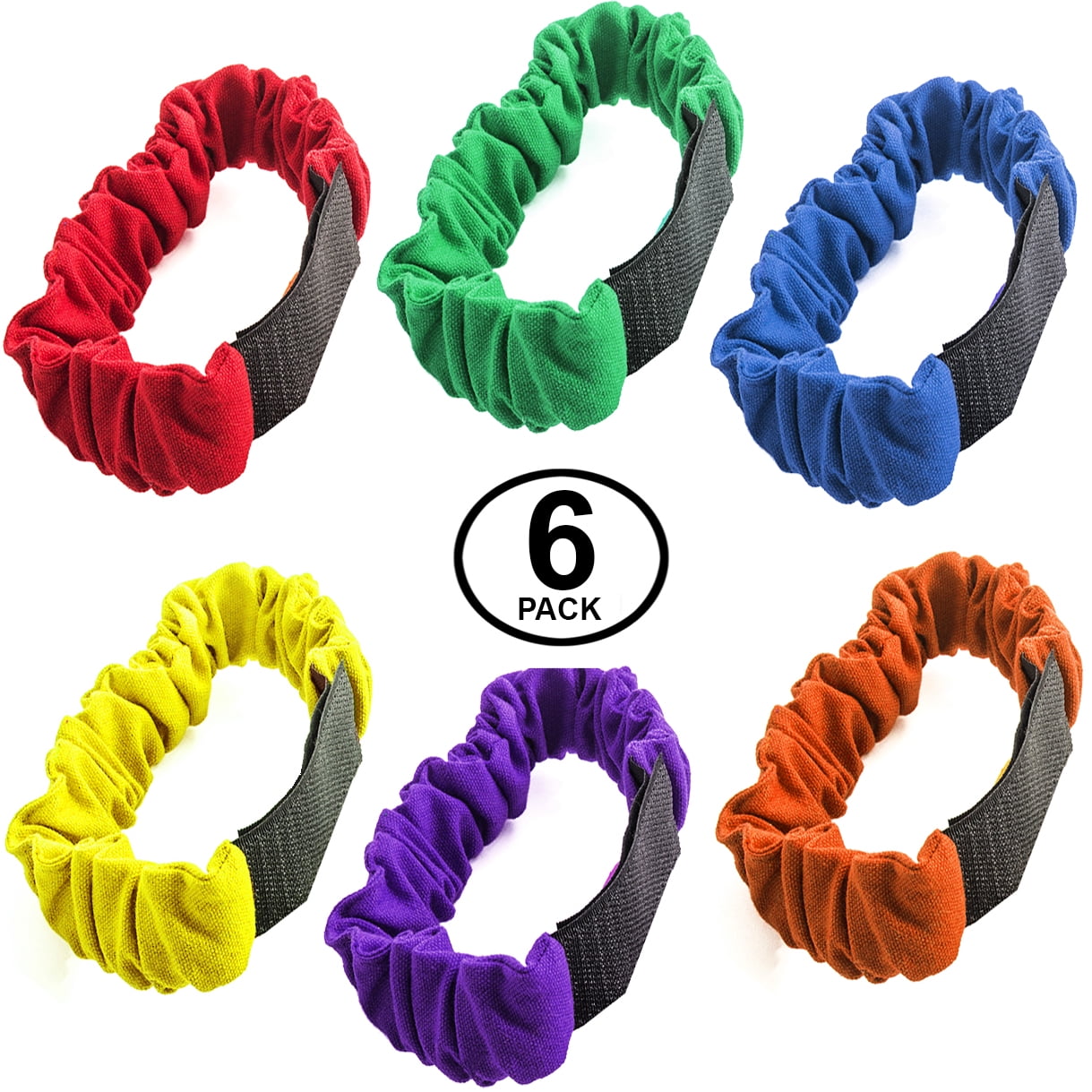ZXSWEET 8Pcs 3-Legged Race Bands Elastic Tie Rope Strap Band with 4 Assorted ... 