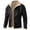 Black Mens Jacket, variant on Sherpa Lined Leather Jacket Men Suede Shearling Lapel Casual Vintage Overcoat Thicken Winter Thermal Aviator Flight Bomber Jackets Brown,M