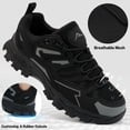 thumbnail image 3 of Ecetana Women's Hiking Shoes Lightweight Breathable Mesh Walking Sneakers Outdoor Shoes, 3 of 8