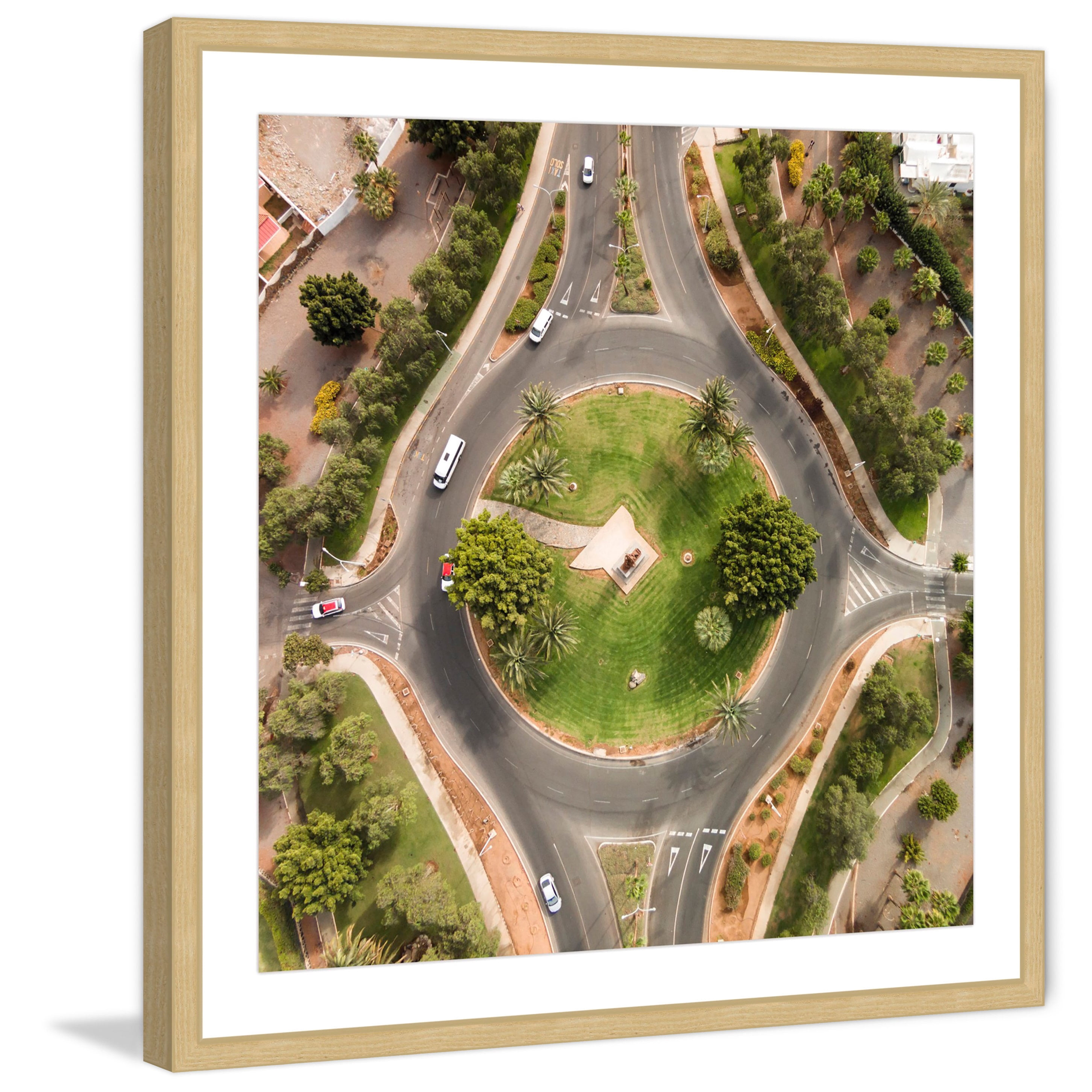 "In a Circle" Framed Painting Print