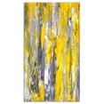 thumbnail image 2 of Design Art - Grey and Yellow Abstract Pattern, 2 of 3