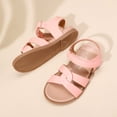 thumbnail image 4 of Sandalia DREAM PAIRS SDSD223K Rosa para Niña con Tiras Planas, 4 of 7