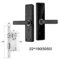 thumbnail image 2 of Smart Door Lock Biometric Fingerprint Remote Unlocking Keyless Card Password Lock Electronic Door Lock ,Integrated Smart Home, 2 of 8