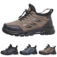 thumbnail image 2 of Men's Cotton Shoes With Thick Velvet For Middle And Elderly Dad Shoes Slip And Warm High Top Men's Boots, 2 of 8