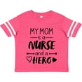 thumbnail image 3 of Inktastic My Mom is a Nurse and a Hero Boys or Girls Toddler T-Shirt, 3 of 5